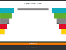 Tablet Screenshot of emptybottleworks.com